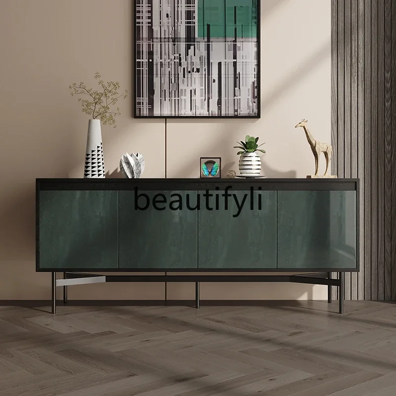 

Imported Italian light luxury porch cabinets, living room, household small household, foyer decorative lockers modern simplici