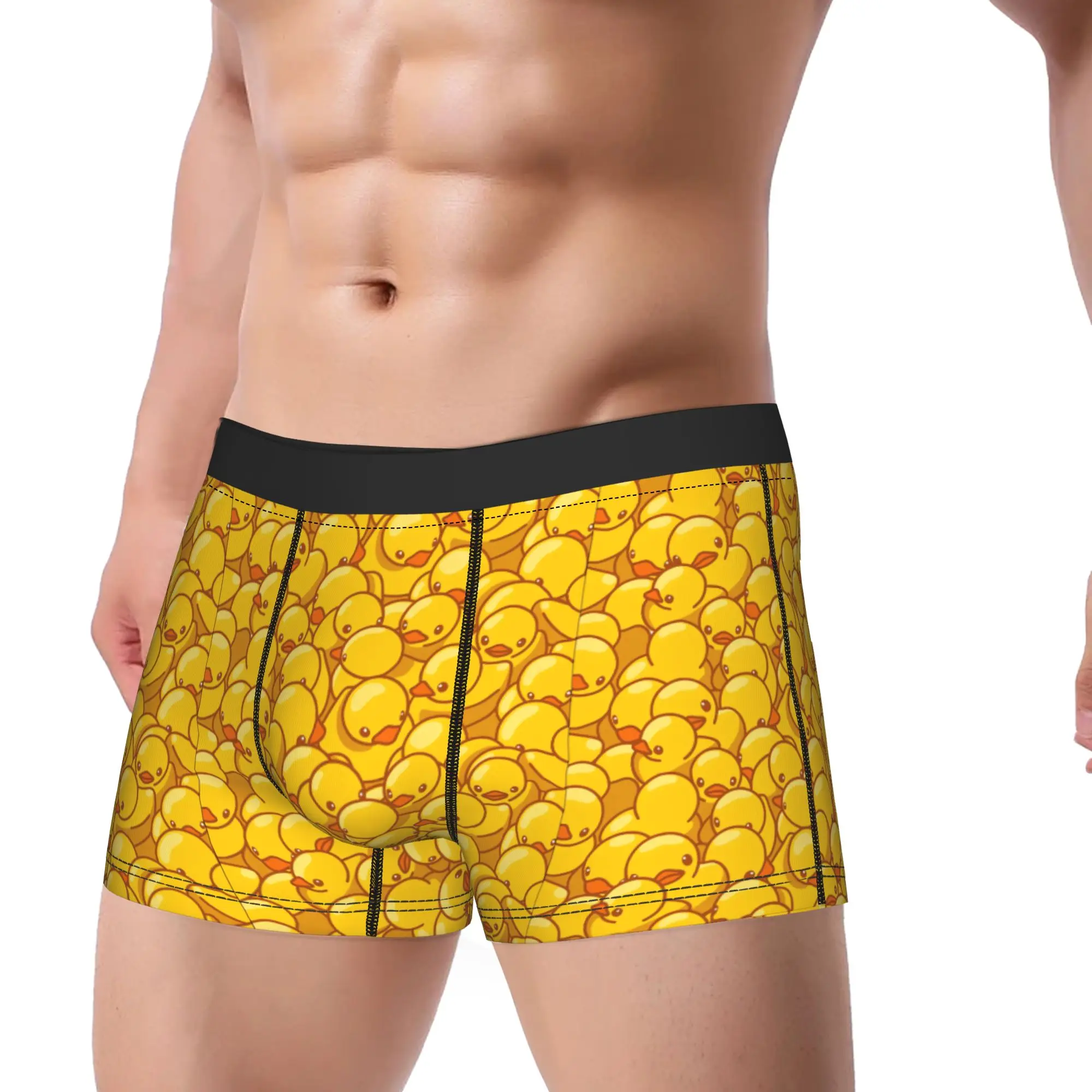 Popcorn Seamless Pattern Underwear  Man Panties Design Novelty Boxershorts Hot Sale Shorts Briefs Big Size 2XL