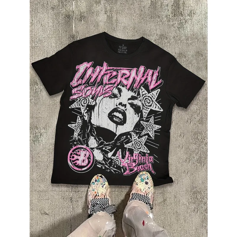 Colorful Pattern T-shirt - 