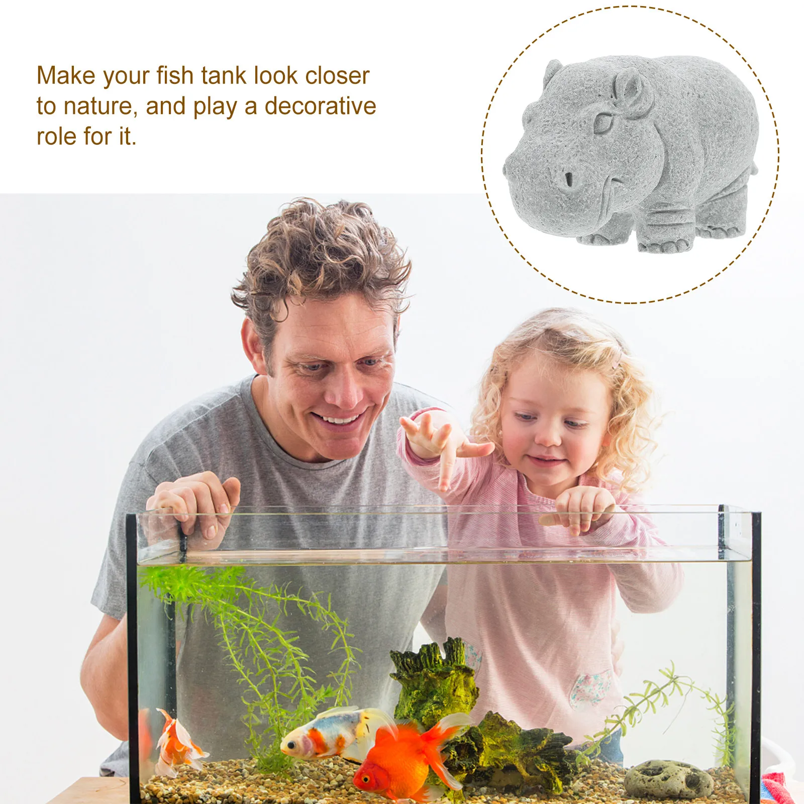 Figurines uniques d'hippopotam - Aquarium Fish Unique avis et prix
