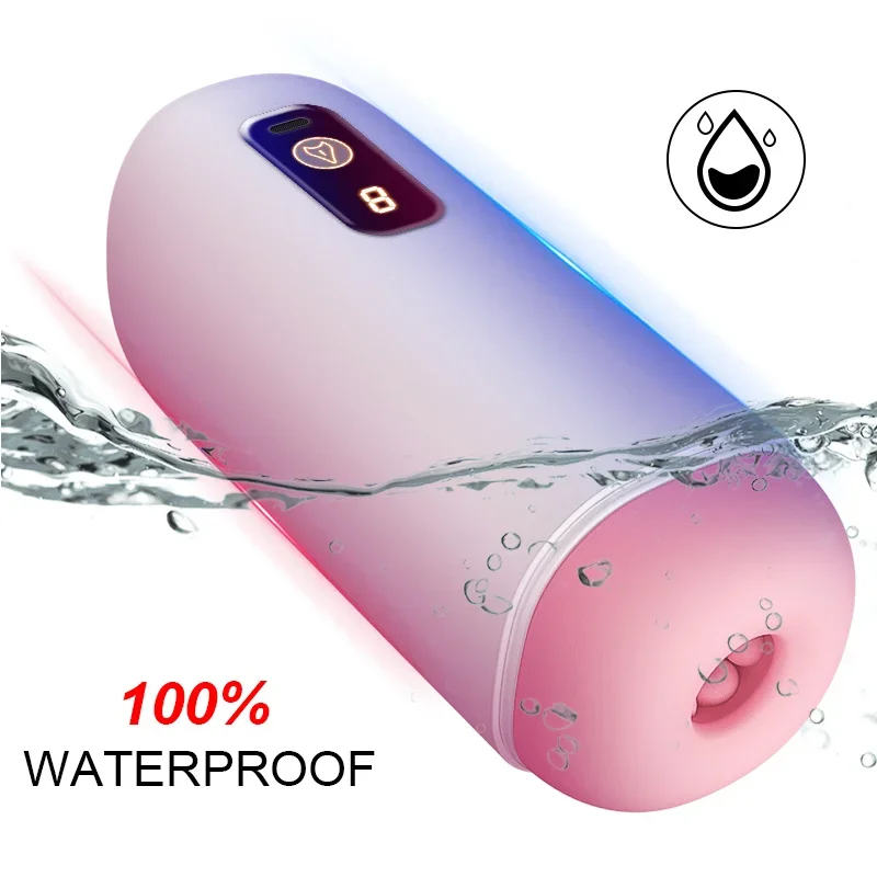 남성용 자위 기계 자위기, 자동 애니메이션 포켓 음모, 섹시한 장난감, 빨아주는 실리콘 질, LGBT 성인용품 장난감