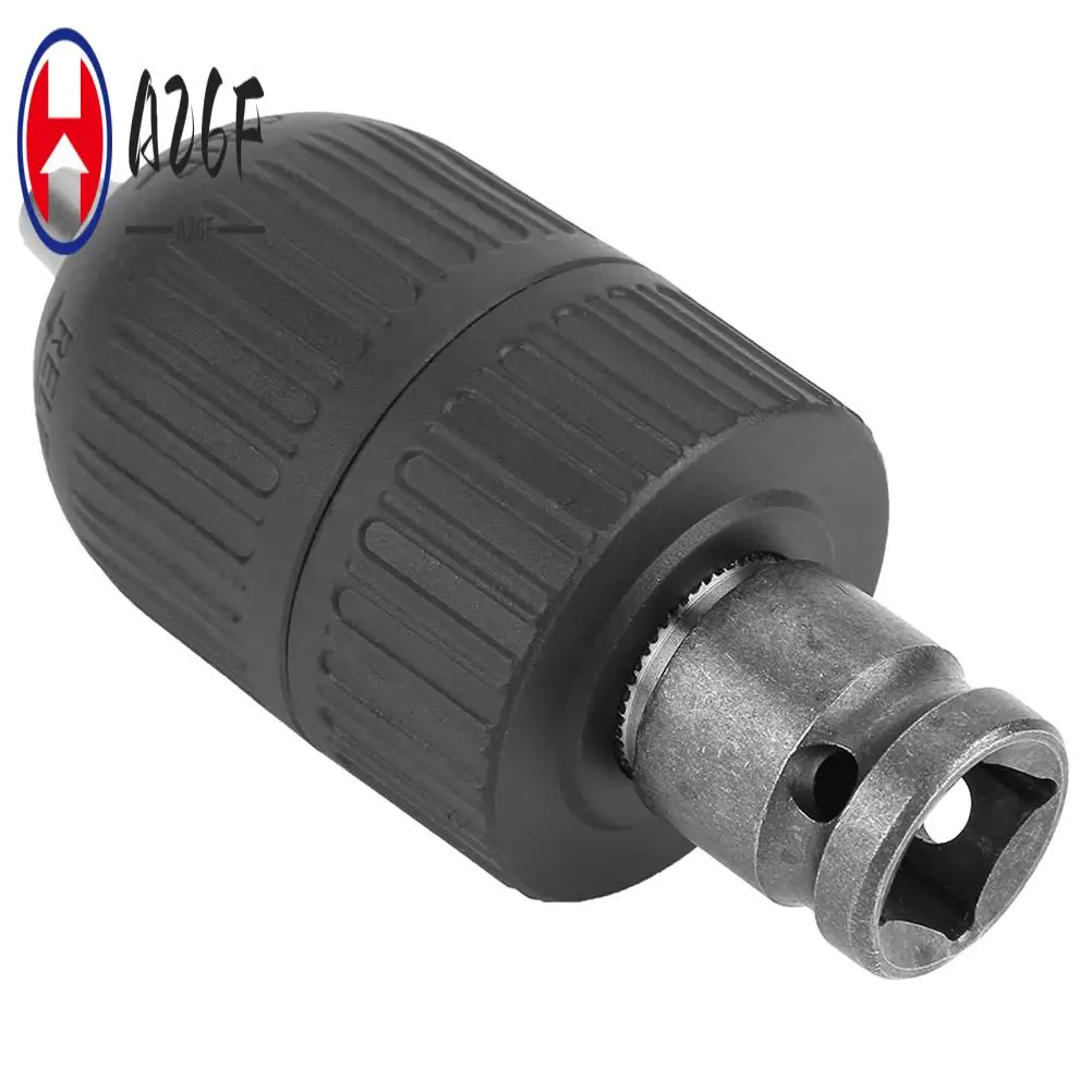 

A26F-Drill Chuck - 2-13Mm Keyless Drill Chuck 1/2Inch-20UNF With 1/2Inch Chuck Adaptor For Impact Wrench Conversion