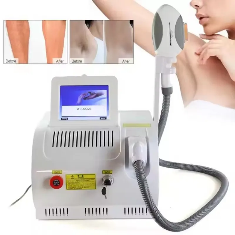 Portable Professional OPT IPL Laser RF Elight Hair Removal Machine Beauty Salon Home Use Skin Care Rejuvenation