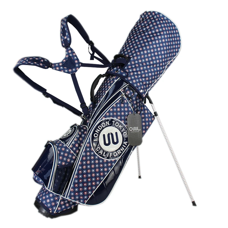 Female Golf Stand Bag Fashion Printing Full Set of Club Bag