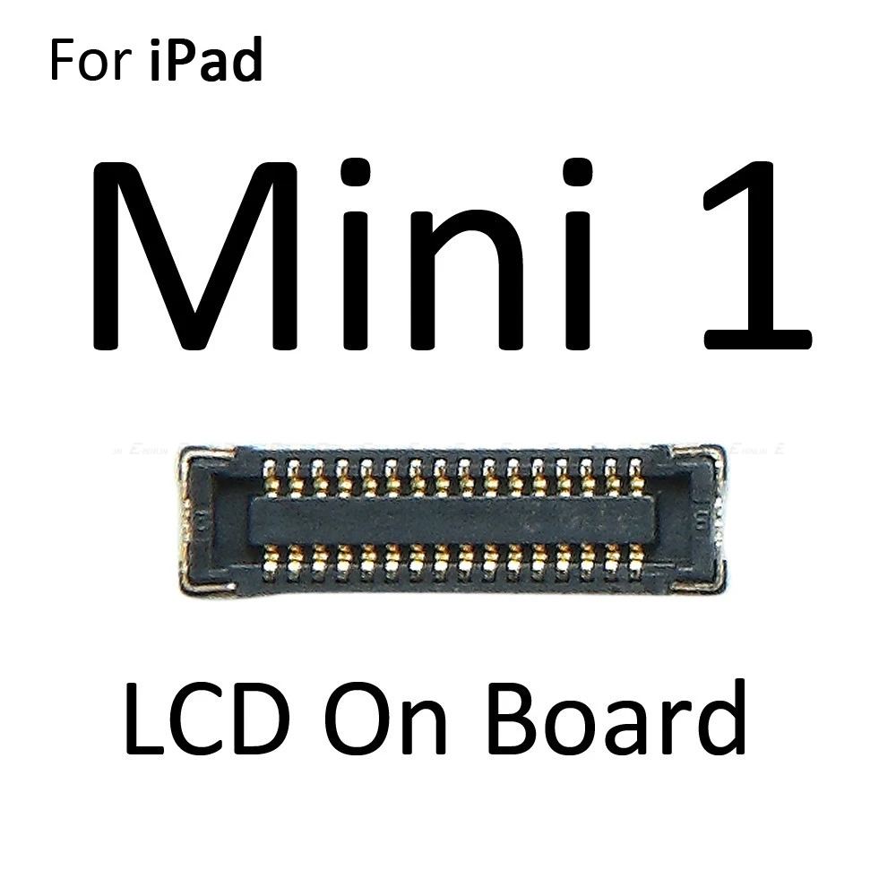 Conector FPC para iPad mini 1, 2, 3, 4, 5, digitalizador Lcd, Conector de pantalla táctil, Clip en la placa base, Cable flexible