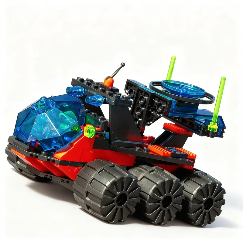 112 Uds. MOC móvil escucha exterior espacio Spyrius modelo Juguetes de bloques de construcción regalos de navidad Idea de construcción educación