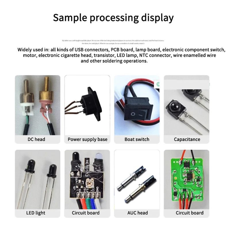 WXD-110H Electric CNC Spot Welder Semi-Automatic Soldering Machine Foot-Operated Wire Bonder High-Precision Welding Repair Tools