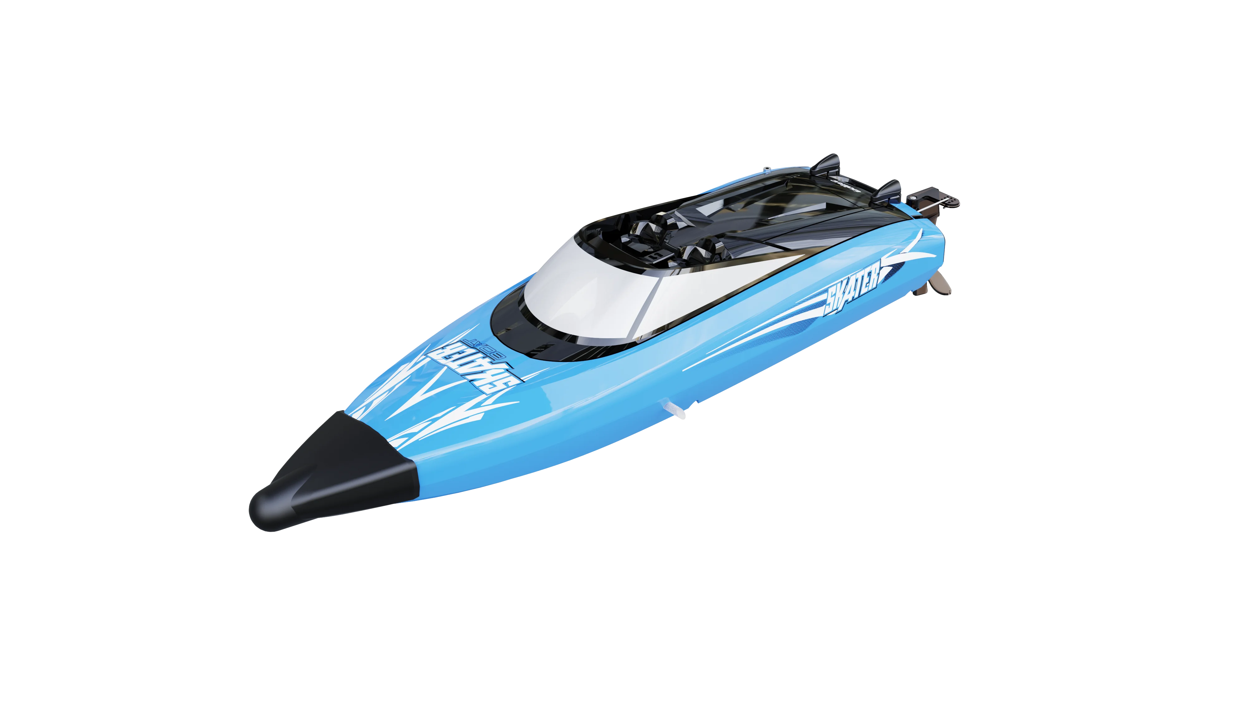 

UDIR/C UDI034 RC Racing Boat High Speed Remote-controlled Speedboat with Brush Electronic Remote Control Boat for Kids RC Boat