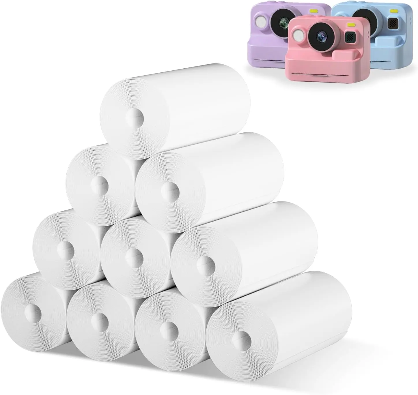 10 Rolls Thermal Pa…