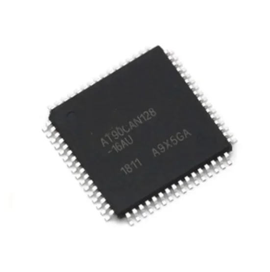 2-10pcs  AT90CAN128-16AU  AT90CAN128  TQFP64  8 Bit Microcontroller MCU  100%New And Original