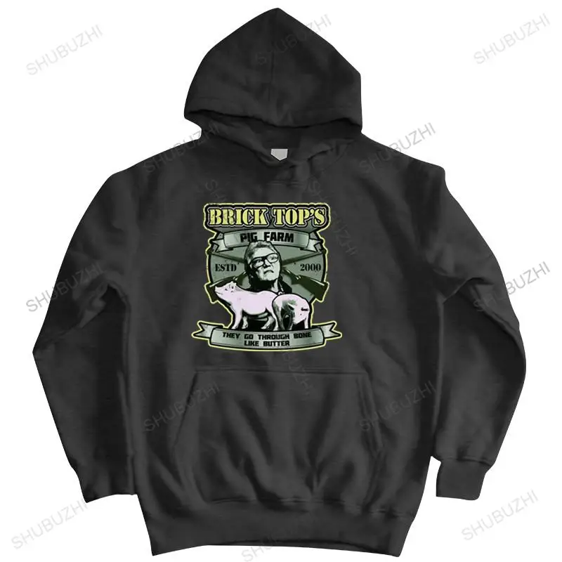 unisex Outwear men hoodies Bricktops pig farm. Brick Top Snatch man brand zipper autumn hoody