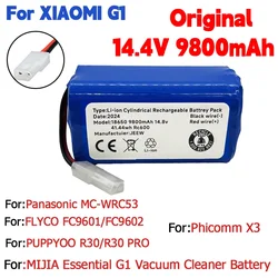 2024 100% Original 14.8V lithium ion battery  pack for Xiaomi G1 Mi Essential MJSTG1 robot vacuum cleaner,for Panasonic MC-WRC53