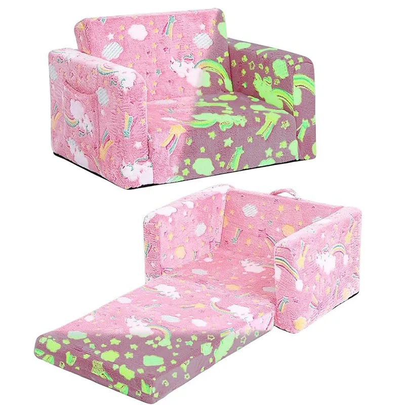 

Folding children's sofa baby reading corner learning sponge sofa chair