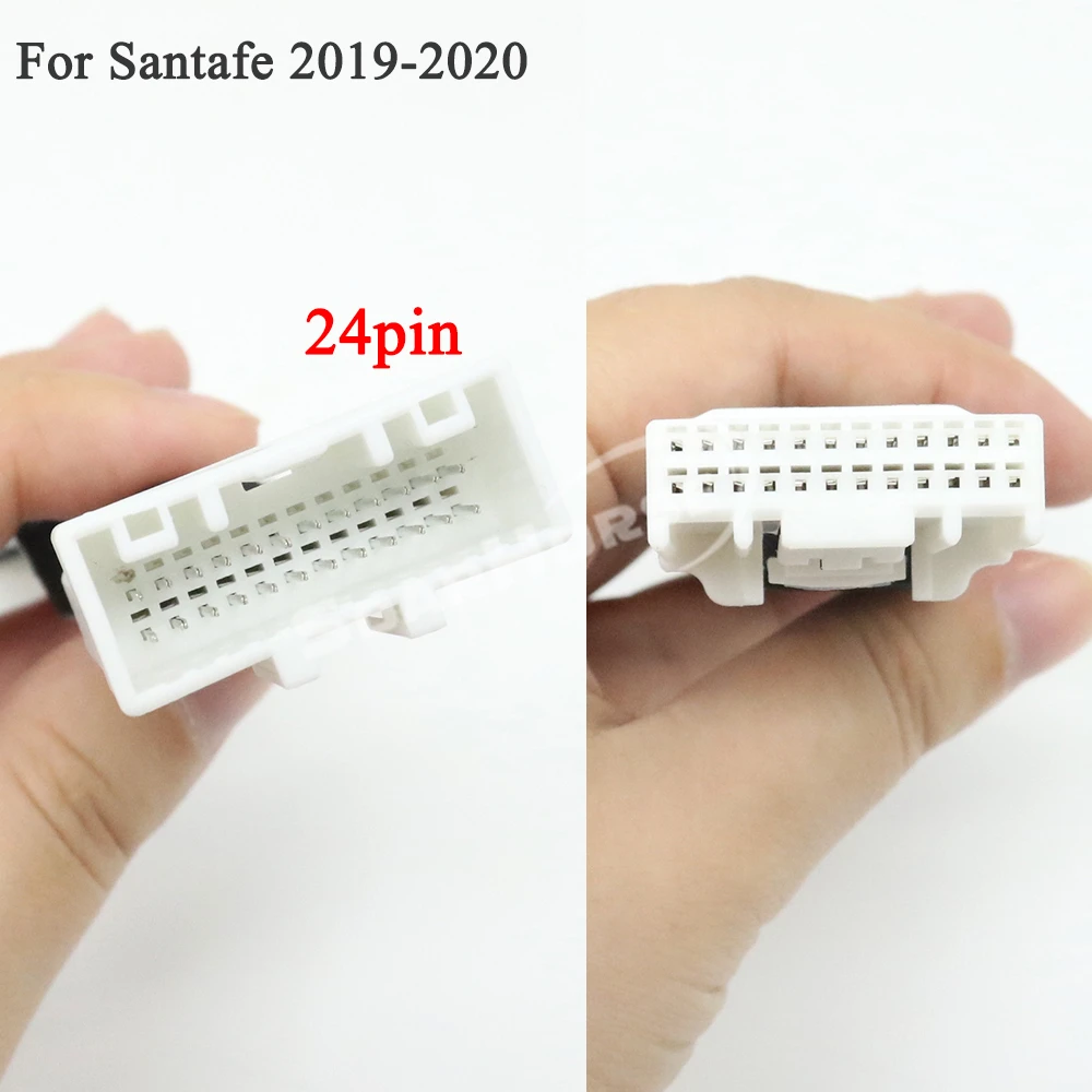 Для Hyundai Santafe 2015-2023 автоматический стоп-запуск-улинитель двигателя, доводчик, выключение, адаптер управления, штекерный кабель