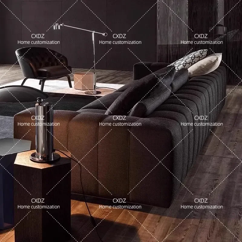 Modern Minimalist Luxury Sofa for Living Room High End Elegant Design Comfortable Seating Large Household Furniture