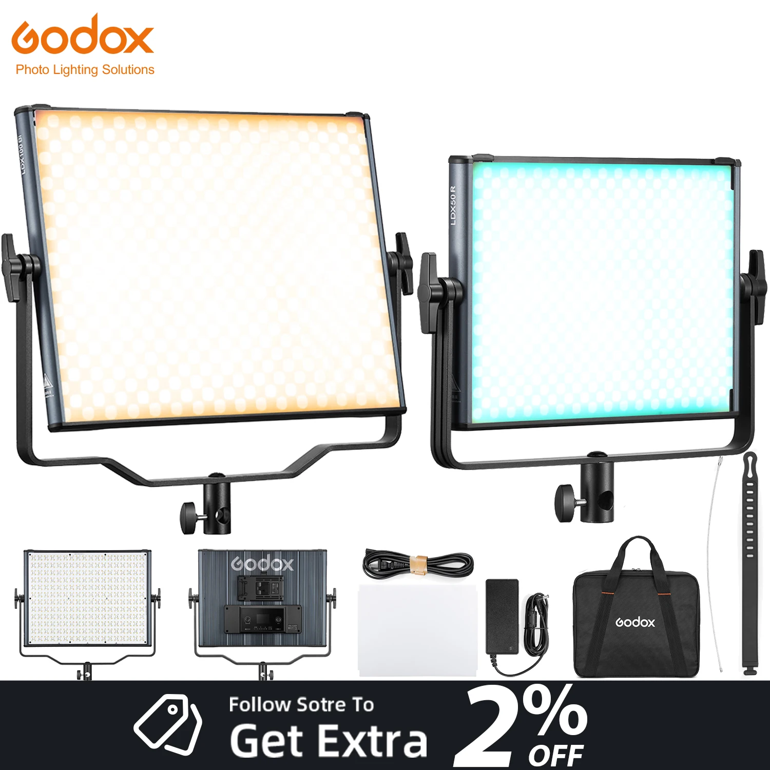 Светодиодная панель GODOX LDX5 – обзор и цена Photography Lighting App
