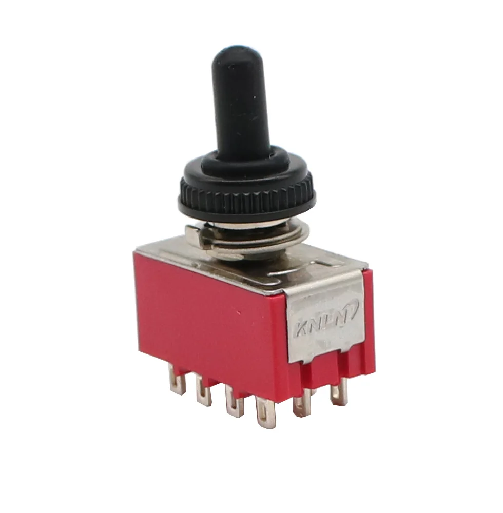 MTS-402 ON/ON  MTS-403 ON/OFF/-ON Toggle Switch  AC 250V 2A 120V 5A 12 Pin 4PDT