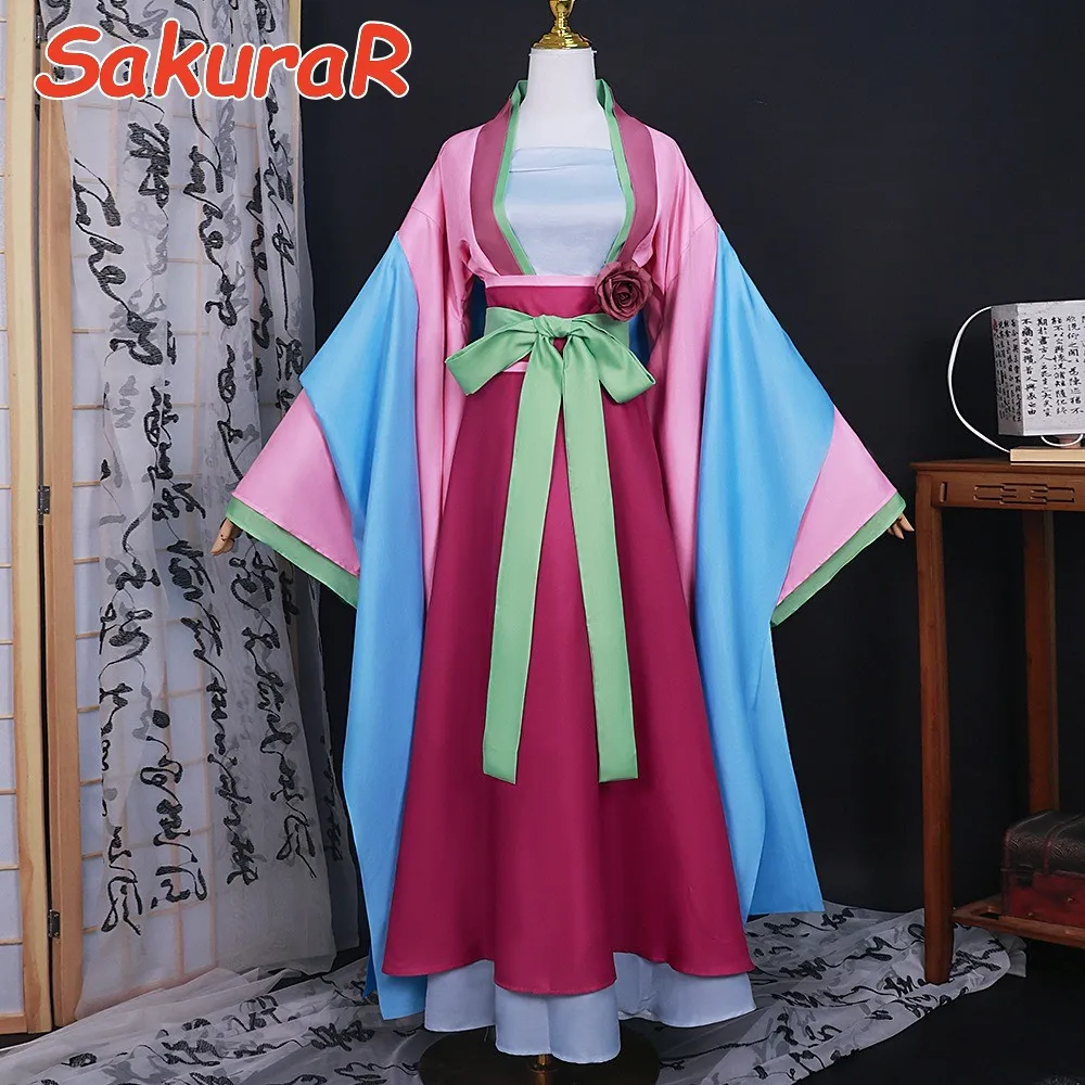 Maomao Cosplay Costume Anime The Apothecary Diaries Cosplay【XS-3XL】SakuraSak-R Women Cute Pink Costume Mao Mao Cosplay Plus Size