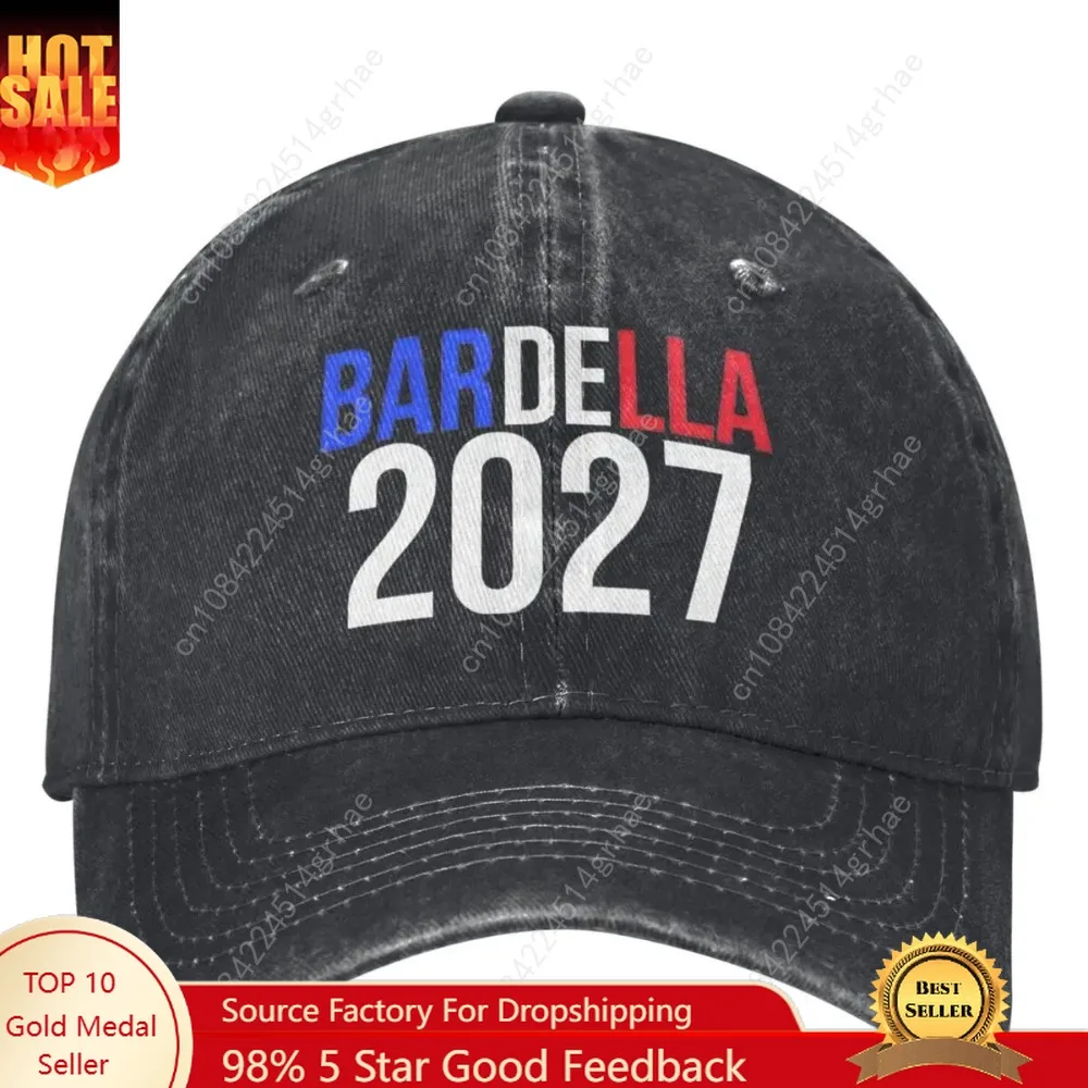 

Vintage 2027 Bardella Collection Casual Baseball Cap Spring President Election France Trucker Hat Hats Unisex Baseball Caps