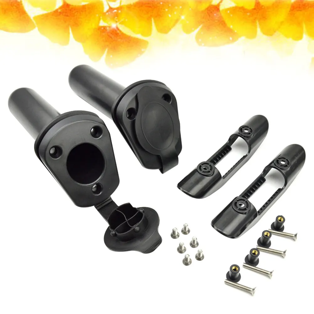 

Профессиональный держатель для удочек с наклоном 30 градусов для каноэ, каяков, яхт, лодок, простая установка, водонепроницаемая крышка, для весла