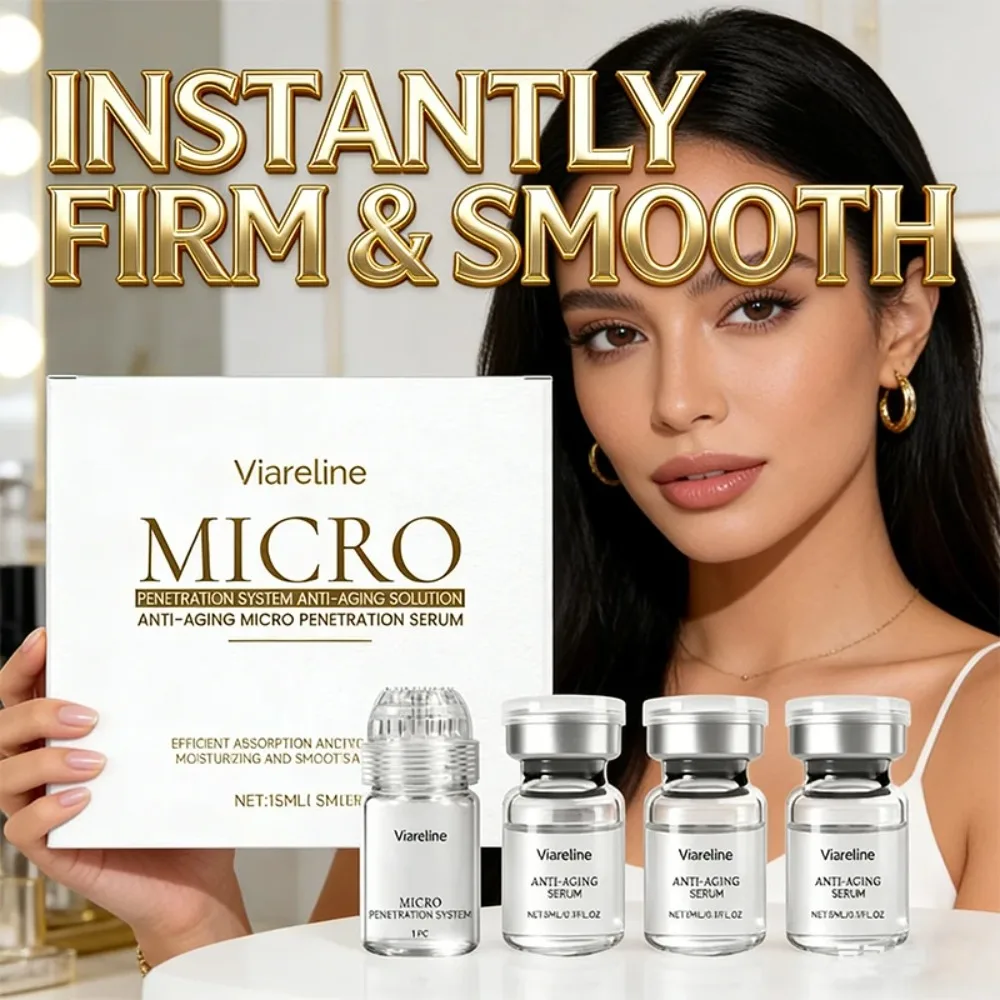 Hydrating Derma Roller Serum Kit, Skin Care Tool