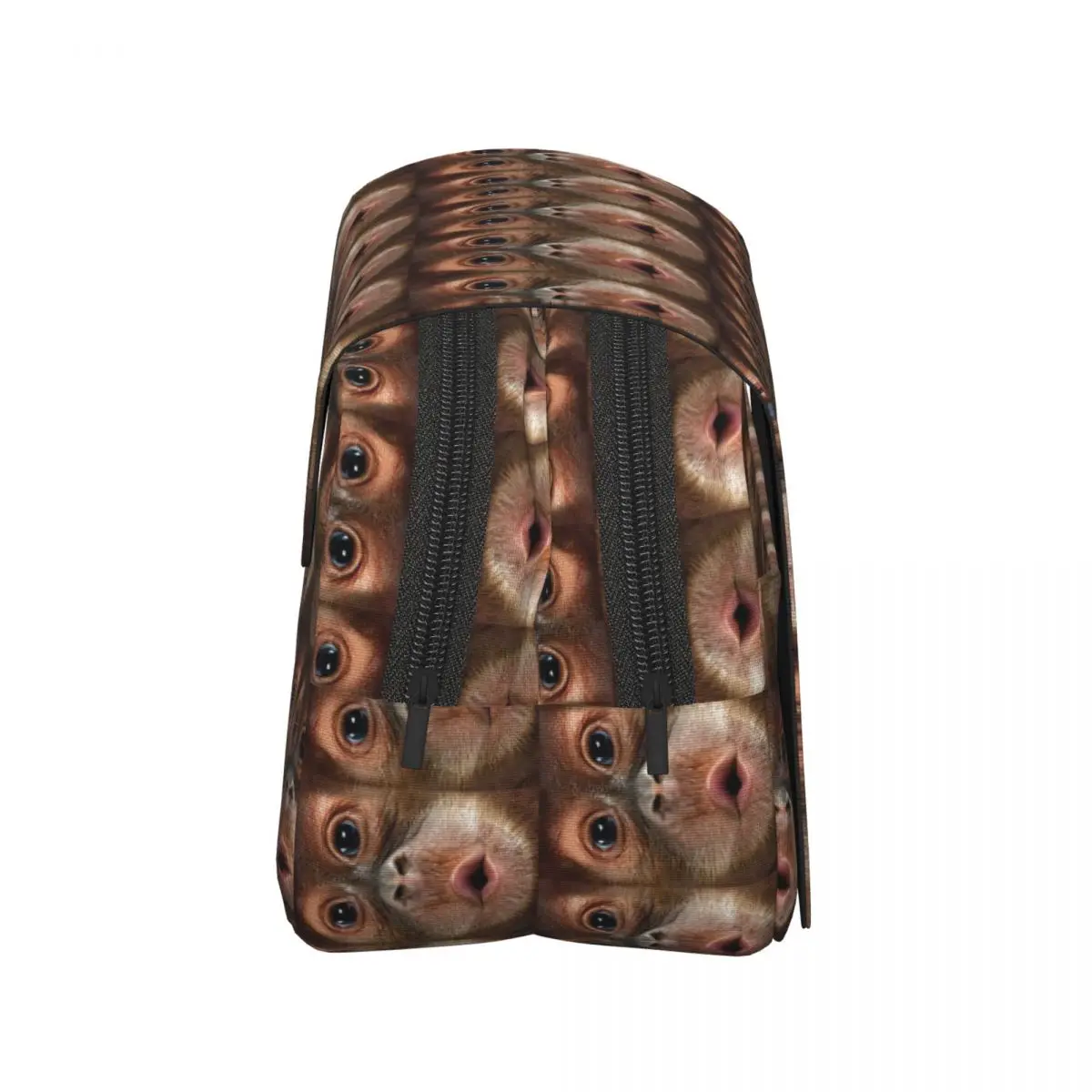 Big Face Baby Orangutan Monkey Pencil Case Pen Holder Hard Shell Leather Large Storage Pen Box Pencil Bag for Kids School