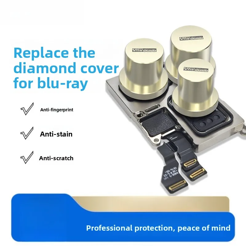 Mobile phone repair Blu-ray gold steel cap Blu-ray diamond cover 13-16 series camera lens scratch-proof protective cover/cover