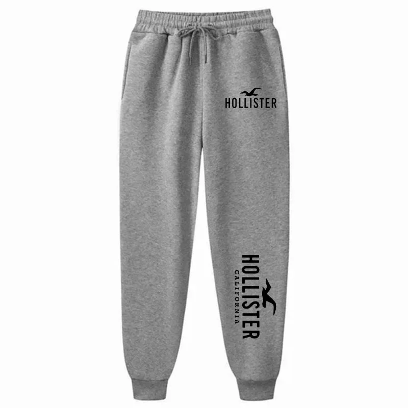 2025 Spring Autunm Jogging Sports Hollister Printed Men Pants Daily Sweatpants Casual Versatile New Fashion Men's Pants S-4XL