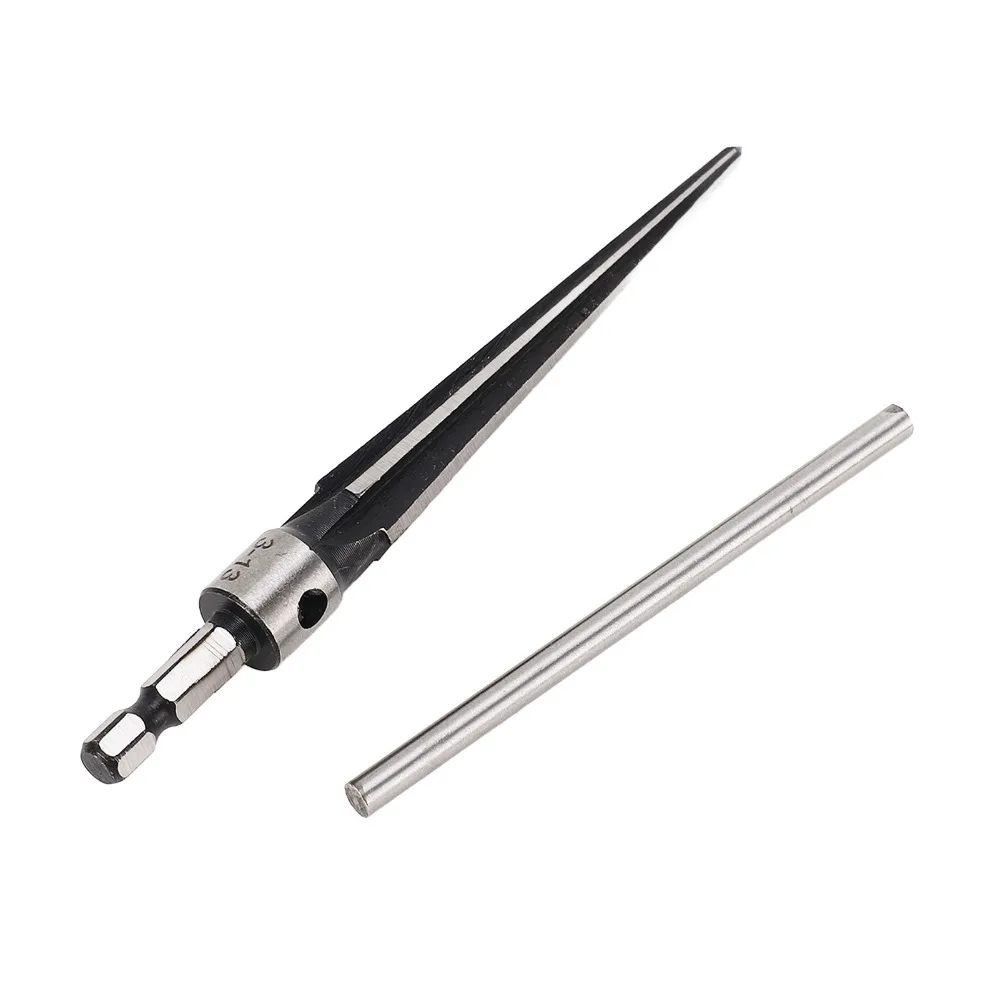 

2PCS Handheld 3-13mm Tapered Reamer Chamfer Reaming 5-16mm T Handle Reamer T-Shank Bridge Pin Hole Reamer Repairman Maintenance