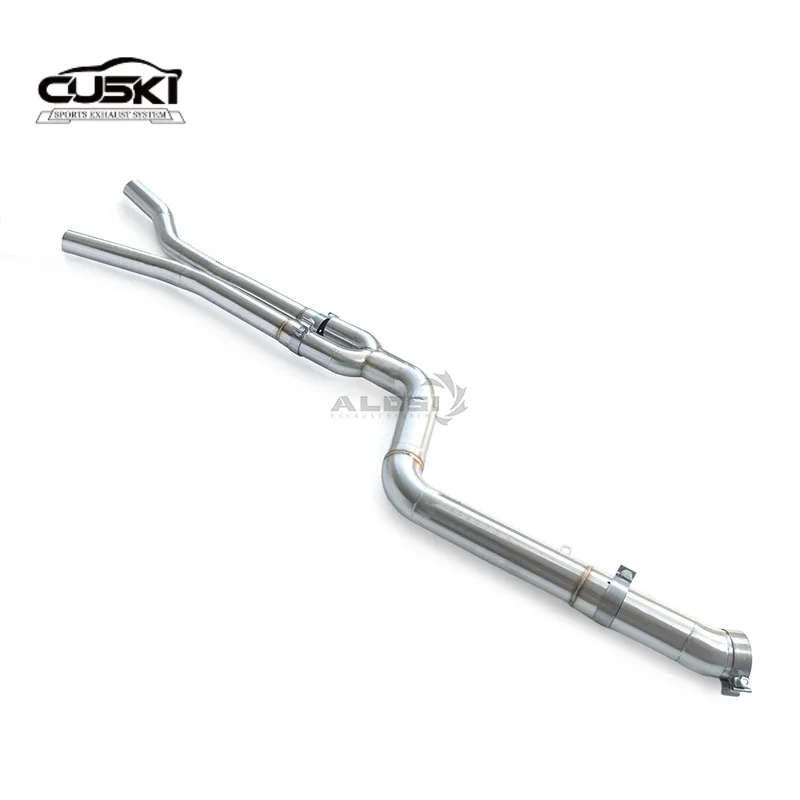 

Средняя выхлопная труба подходит для BMW M340 G20 3.0T 2019-2023, выхлопная система из нержавеющей стали