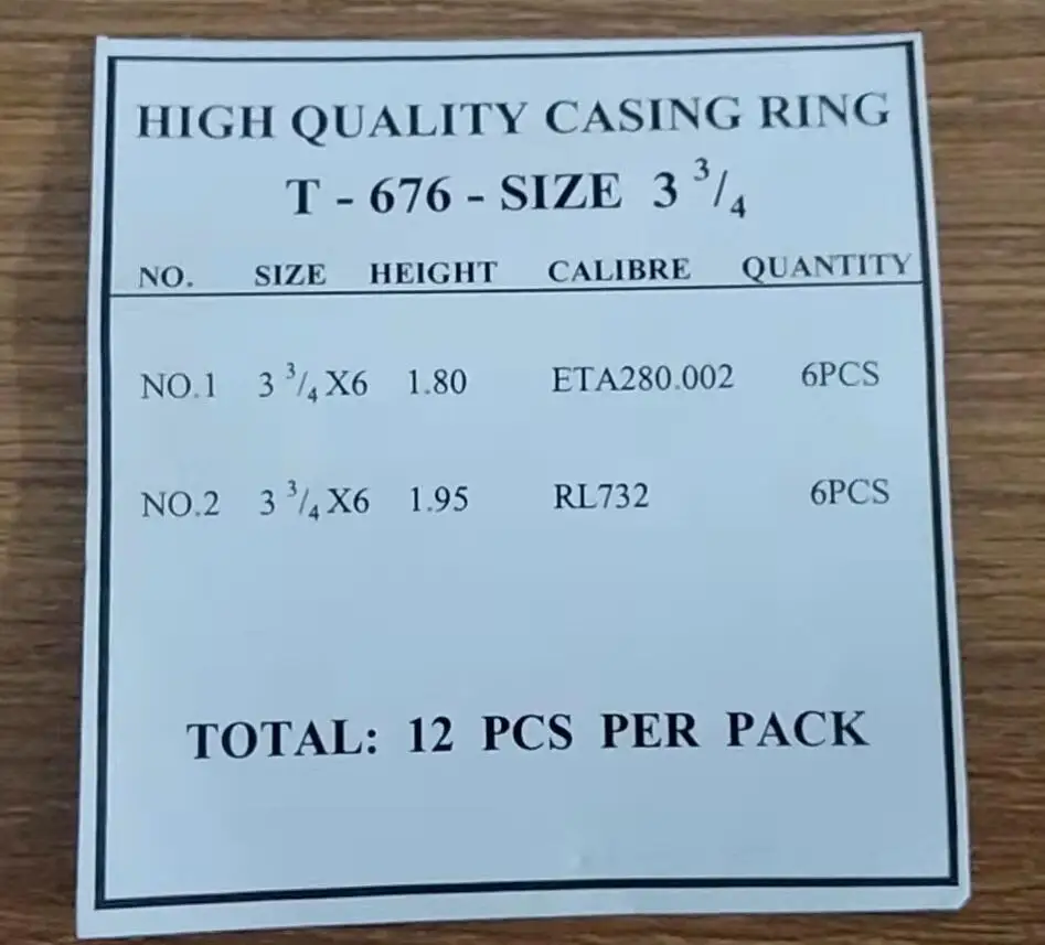 Plastic Watch Movement Holder Spacer Casing Ring for 280.002 RL732