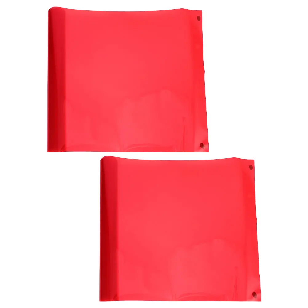 

2pcs Headlight Change Film Car Headlight Tint Film 120cmx30cm Red Tint Car Sticker PVC Material Easy Install Tail Fog Lights