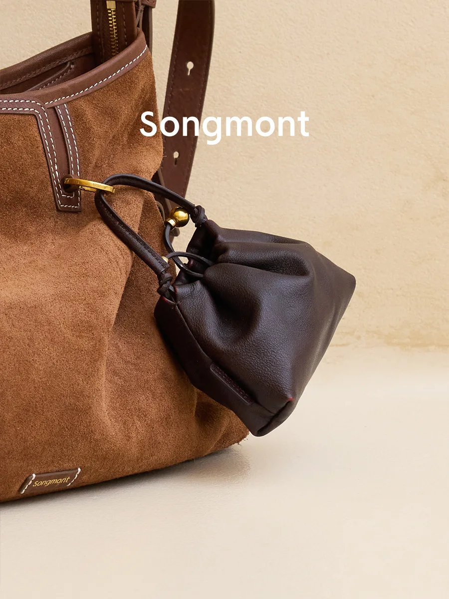 

Songmont Vintage Lucky Bag Charm, Mini Purse Keychain for Women Fashion Accessory