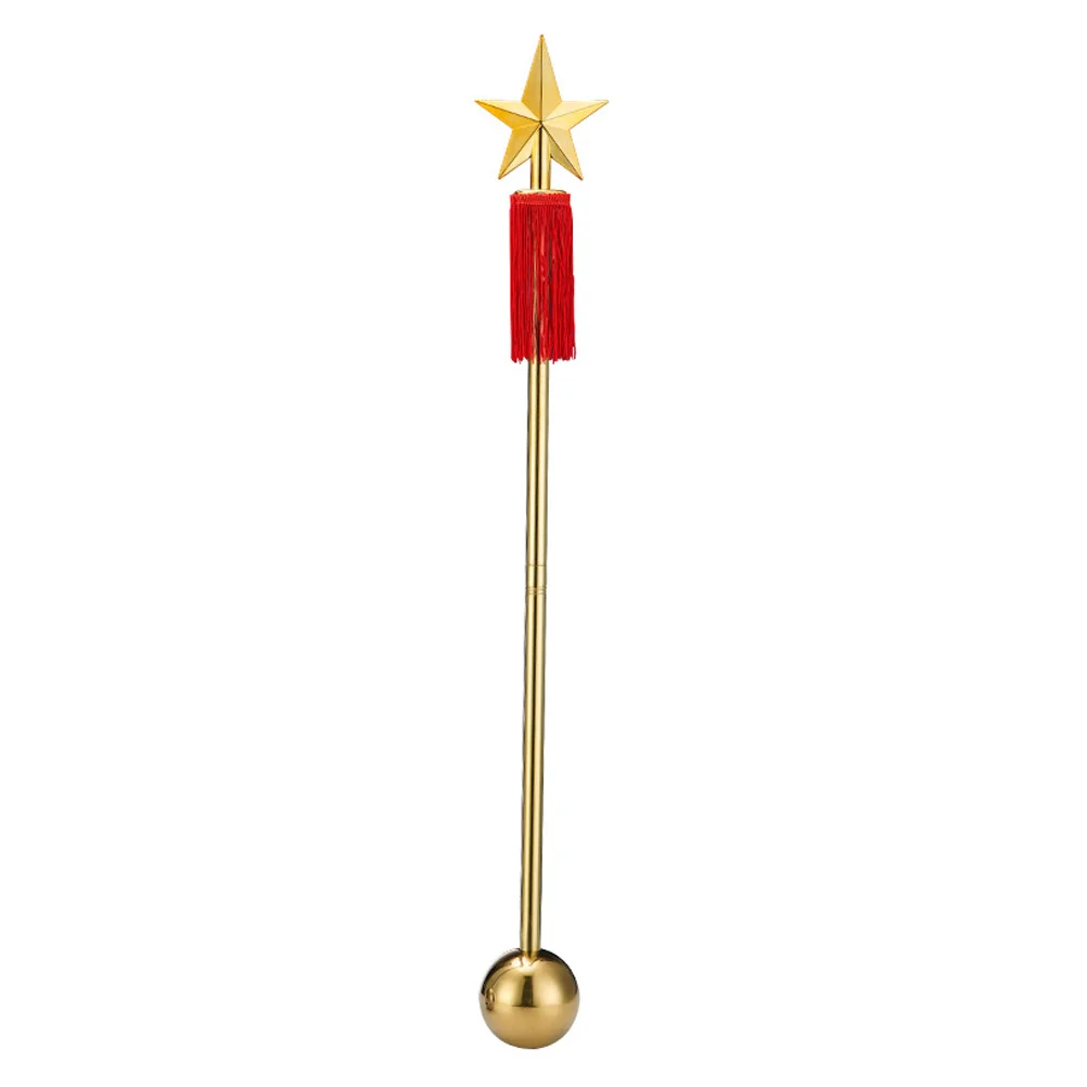 

Concert Baton Lightweight Durable Music Accessory Stainless Steel Polished Surface Detachable Conducting Tool Show Performance