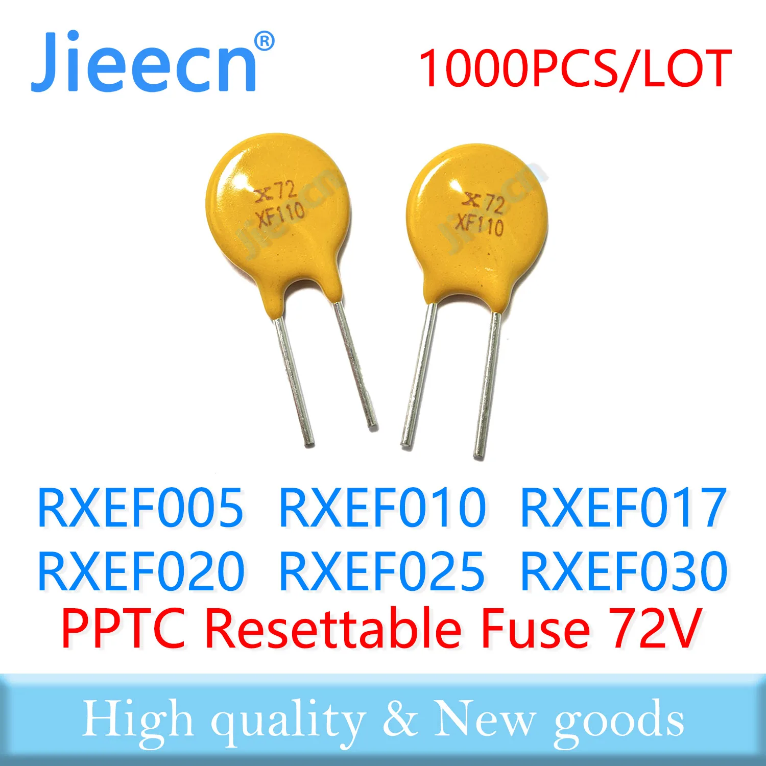 

RXEF005 RXEF010 RXEF017 RXEF020 RXEF025 RXEF030 72 В 0,05 А 0,1 А 0,17 А 0,2 А 0,25 А 0,3 А XF005 XF010 XF017 Сбрасываемый предохранитель PPTC DIP