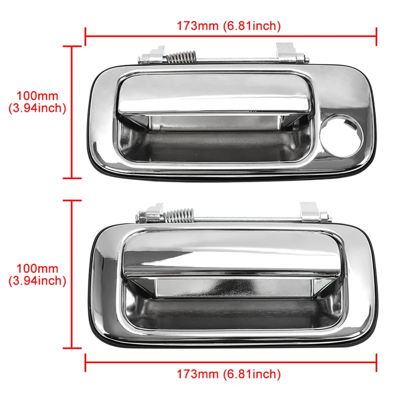 For Toyota Land Cruiser 80 LC80 FZJ80 4500 1991 1992 1993 1994 1995-1997 Car Outer Front Rear Door Handle Exterior Door Handle