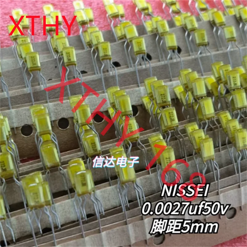 Nissei Japanese Precision EPDM Capacitor 2700pF 50V 0.0027μF 50V 272/50V P5mm