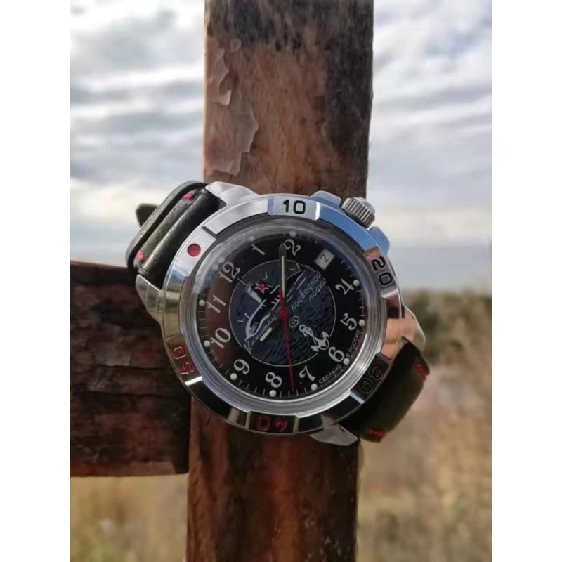 for Navy Submarine Commander Manual Mechanical Watch Wrist Men's Watch Outdoor Waterproof Luminous