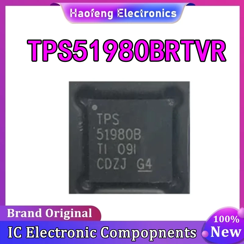 2PCS/Lot New And Original TPS51980BRTVR TPS51980B 51980B U7501 U7201 For Macbook QFN-32