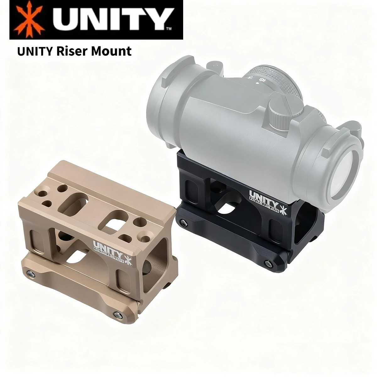 

New UNITY Fast Riser Mount For T002 T001 Tactical Airsoft ROMEO5 Red Dot Sight Scope DANIEL DEFENSE Universal Bracket YR271 588