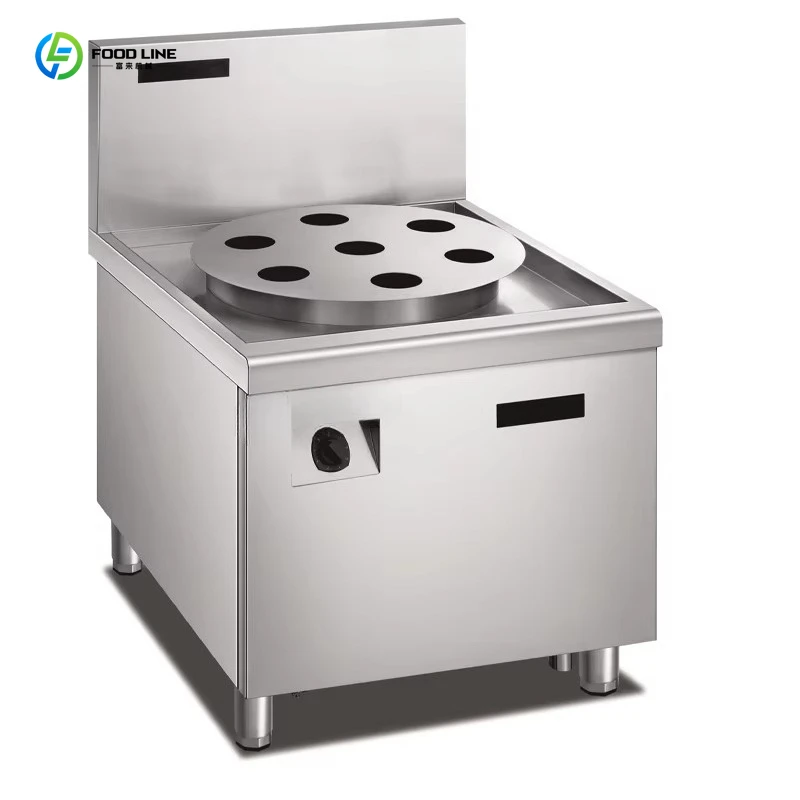 Customized Commercial Induction Dim Sum Steamer Seven Holes Energy Saving Stainless Steel Yum Cha Equipment