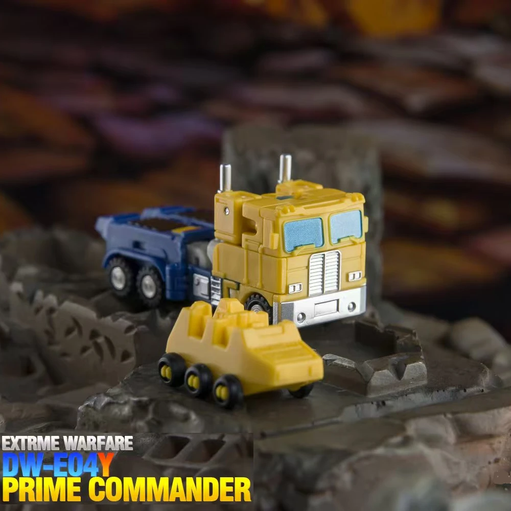 ของเล่นแปลงร่างขนาดเล็กของดร.วู: นักรบขั้นสูง DWE04Y ยีลโลว์ โอพ ไพรม์ คอมมานเดอร์