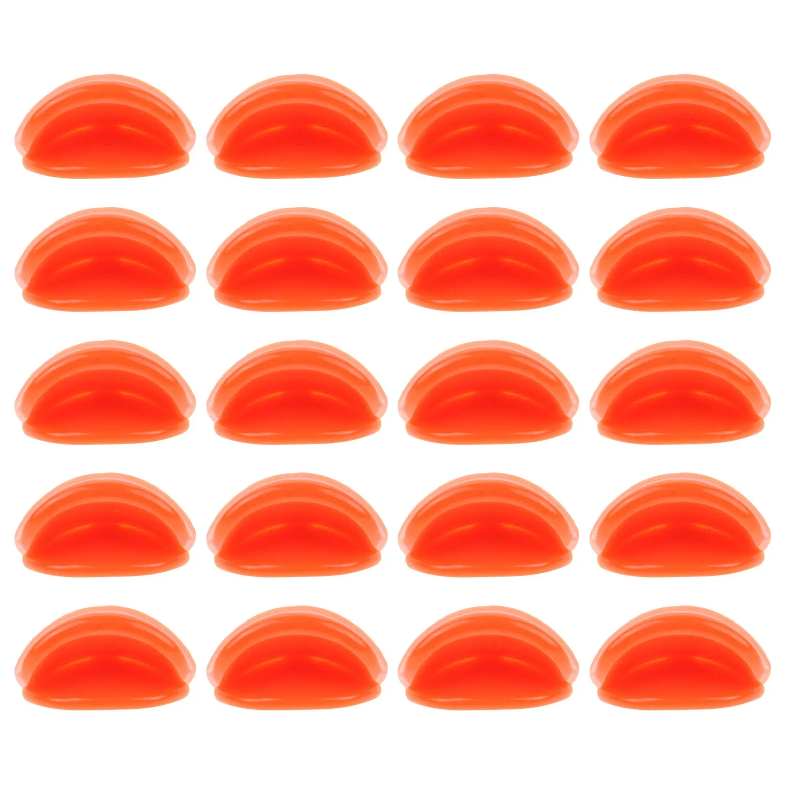 

20 Pcs Duck Bill Duckbill Toy Accessories Diy Mouth Shine for Animal Orange Plastic Car Ornament