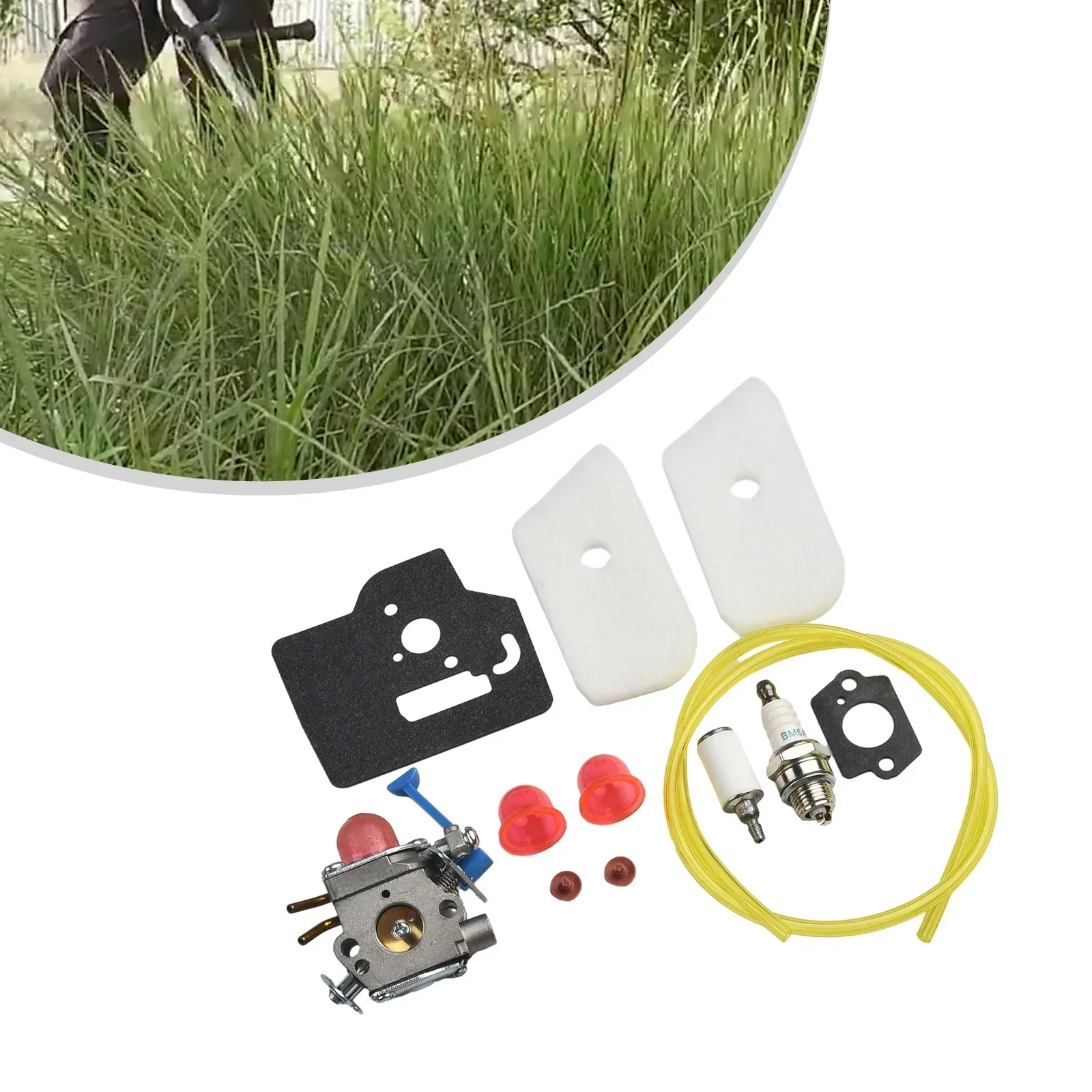 

Карбюратор для травы, КАРБЮРАТОР ДЛЯ ТРИММЕРА 545081848 C1Q-W40A 128C 128CD 128L 128LD 128LDX 128R