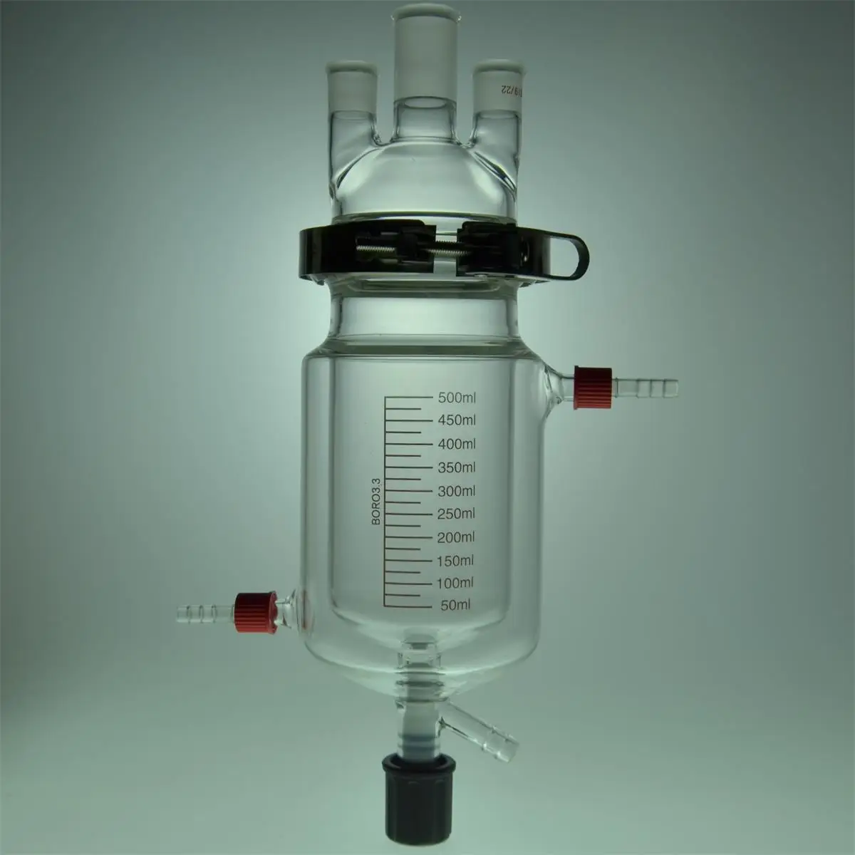 

Laboratory Jacket Reaction Flask kit, Three Necks with the PTFE Valve