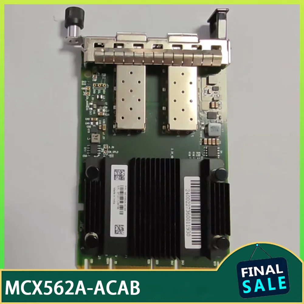 

Двухпортовая оптоволоконная сетевая карта 25GBE CX562A ocp3.0 OCP MCX562A-ACAB