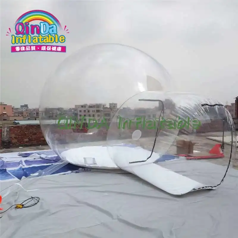 Acampamento inflável da barraca clara da bolha da abóbada durável exterior da família impermeável para venda