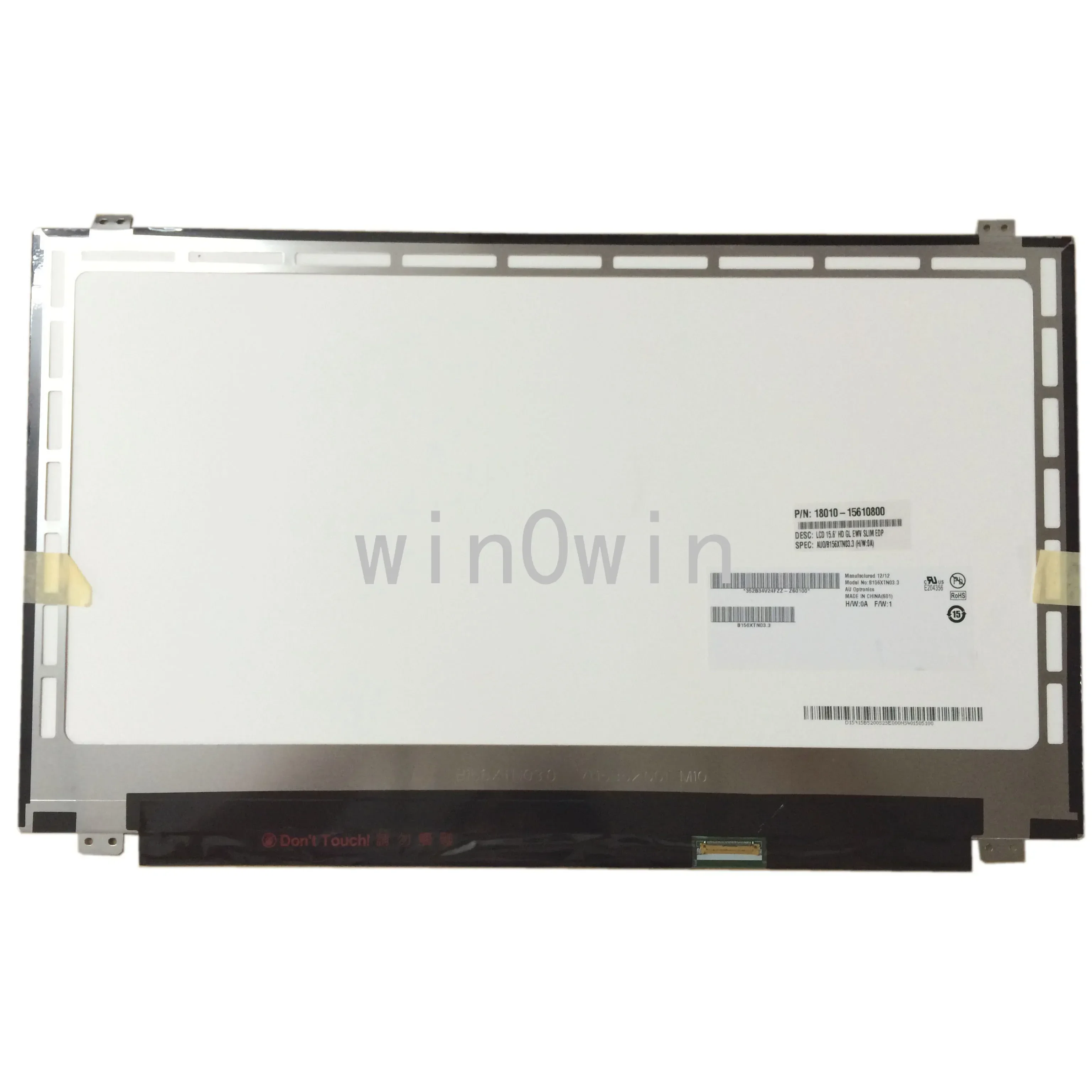 B156XTN03.3 fit N156BGE-EB1 N156BGE-E31 LP156WHU TPA1 B156XTN03.1 LTN156AT31 SLIM LED SCREEN EDP 30pin LCD Screen