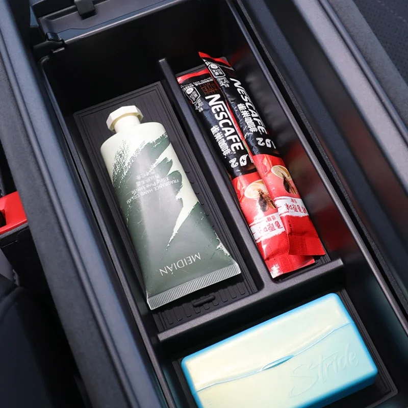 For Volkswagen Tiguan LPRO L 2024 Car Armrest Box Storage Box Central Control Storage Car Decoration Supplies Daquan Accessories
