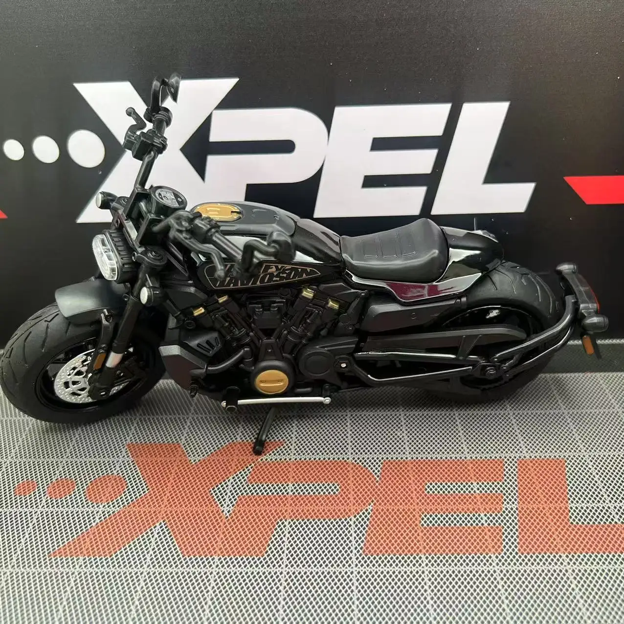 1:12 هارلي سبورتستر S دراجة نارية عالية محاكاة دييكاست سبيكة معدنية نموذج سيارة الصوت ضوء جمع الاطفال لعبة الهدايا #6